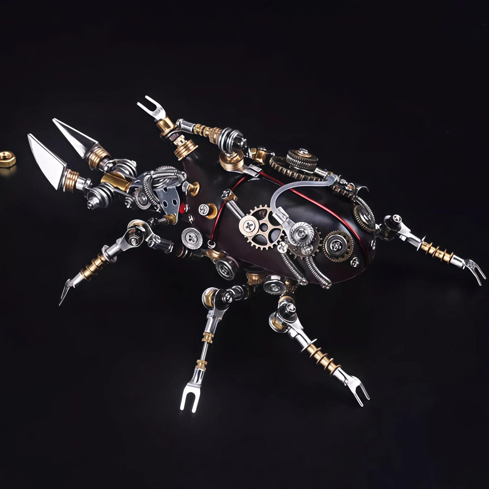 Stempunk Bug Mini Steampunk Insect | Metal Model Kit, DIY Mechanical Bug - Etsy