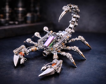 DIY Metal Mecha Scorpion Kit – 3D Mechanical Puzzle Sculpture