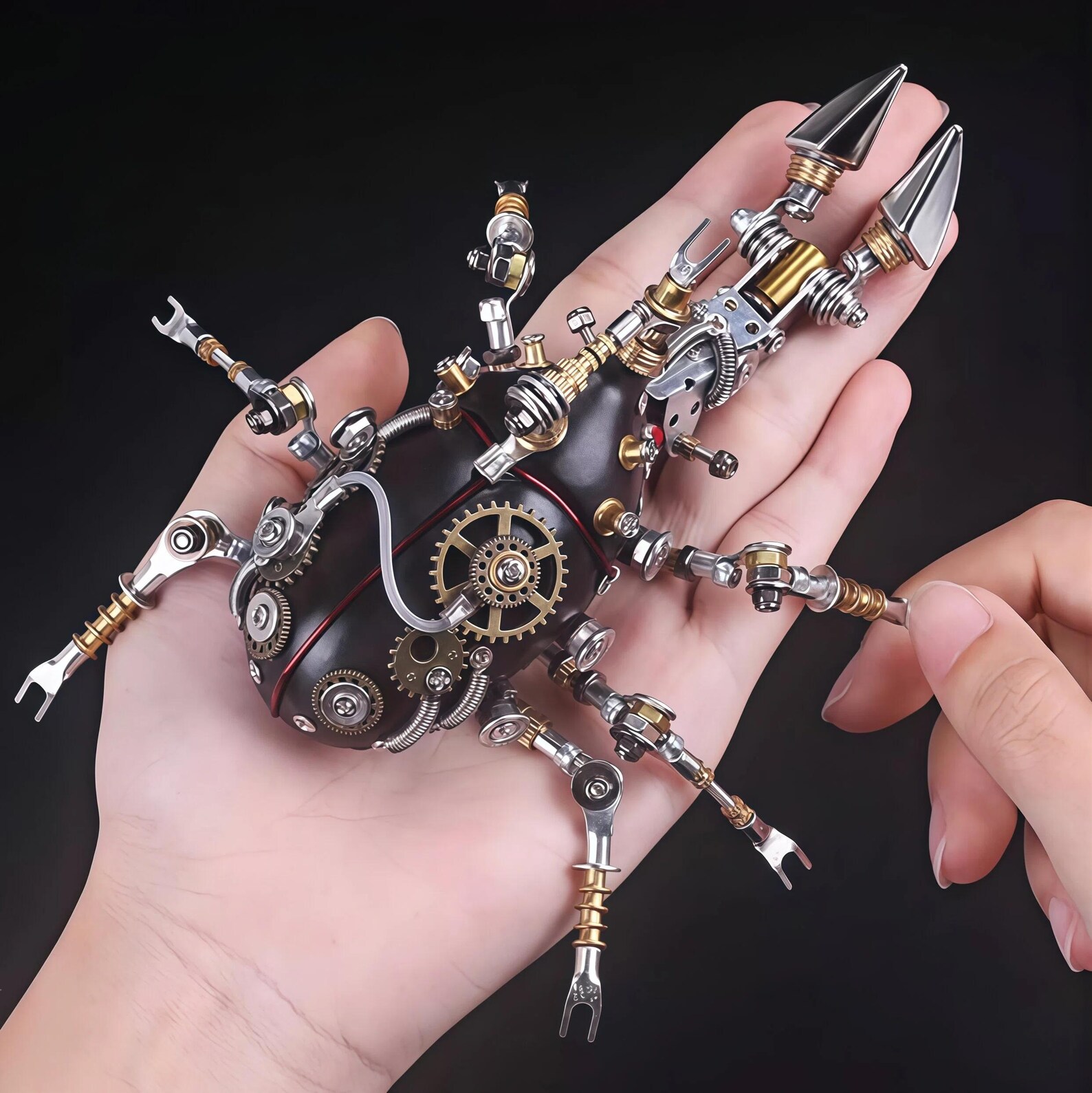 Mini Steampunk Insect | Metal Model Kit, DIY Mechanical Bug - Etsy