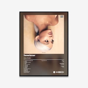 Ariana Grande - Sweetener Album Art Poster | Digital Download | Print | Wall Art