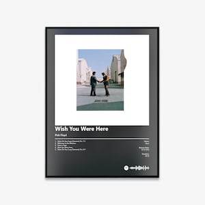 Pink Floyd - Wish You Were Here Album Art Poster | Digital Download | Print | Wall Art