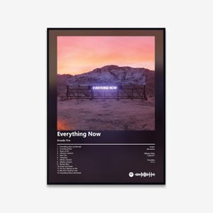Arcade Fire - Everything Now Album Art Poster | Digital Download | Print | Wall Art