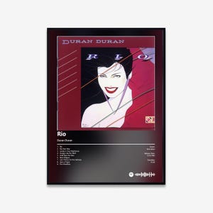 Duran Duran - Rio Album Art Poster | Digital Download | Print | Wall Art