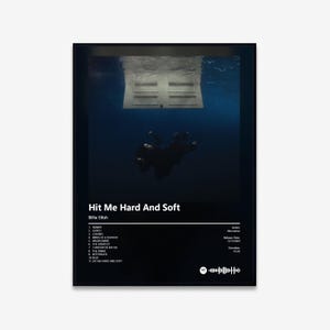 Billie Eilish - Hit Me Hard And Soft Album Art Poster | Digital Download | Print | Wall Art