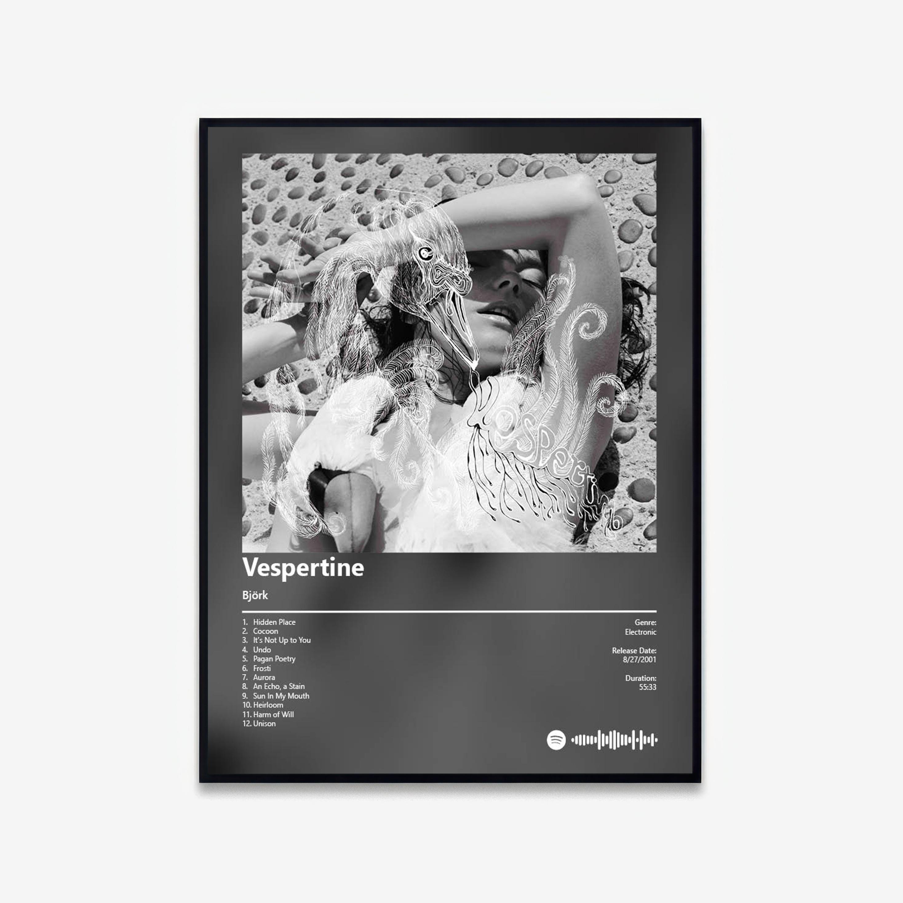ビョーク ポスター Vespertine Bjork Vespertine Bjork #1 Poster by Bence Benc - Fine Art America
