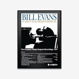 Bill Evans - The Complete Village Vanguard Recordings, 1961 Album Art Poster | Digital Download | Print | Wall Art