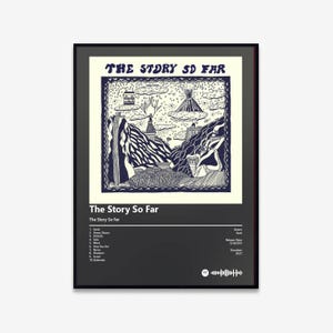 The Story So Far - The Story So Far Album Art Poster | Digital Download | Print | Wall Art