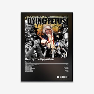 Dying Fetus - Destroy The Opposition Album Art Poster | Digital Download | Print | Wall Art