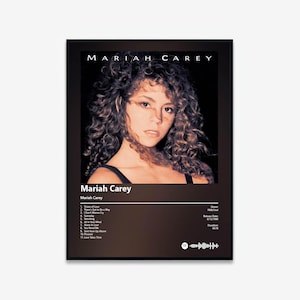 Mariah Carey - Mariah Carey Album Art Poster | Digital Download | Print | Wall Art