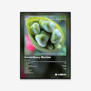 Fiona Apple - Extraordinary Machine Album Art Poster | Digital Download | Print | Wall Art
