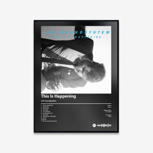 LCD Soundsystem - This Is Happening Album Art Poster | Digital Download | Print | Wall Art