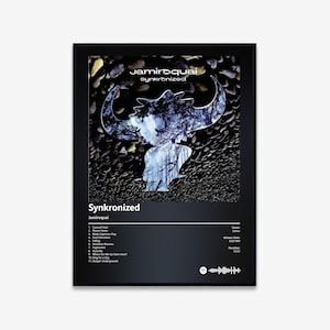 Jamiroquai - Synkronized Album Art Poster | Digital Download | Print | Wall Art