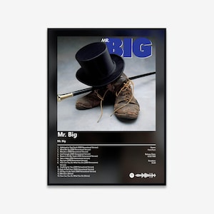 Mr. Big - Mr. Big Album Art Poster | Digital Download | Print | Wall Art