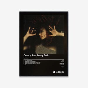 Tori Amos - Cruel / Raspberry Swirl Album Art Poster | Digital Download | Print | Wall Art