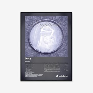 Nightwish - Once Album Art Poster | Digital Download | Print | Wall Art