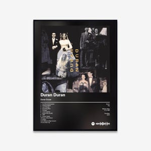 Duran Duran - Duran Duran Album Art Poster | Digital Download | Print | Wall Art