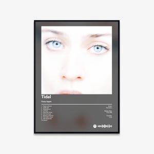 Fiona Apple - Tidal Album Art Poster | Digital Download | Print | Wall Art