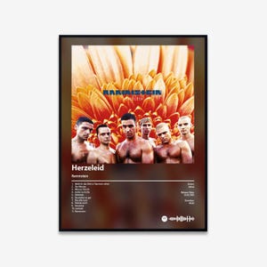 Rammstein - Herzeleid Album Art Poster | Digital Download | Print | Wall Art
