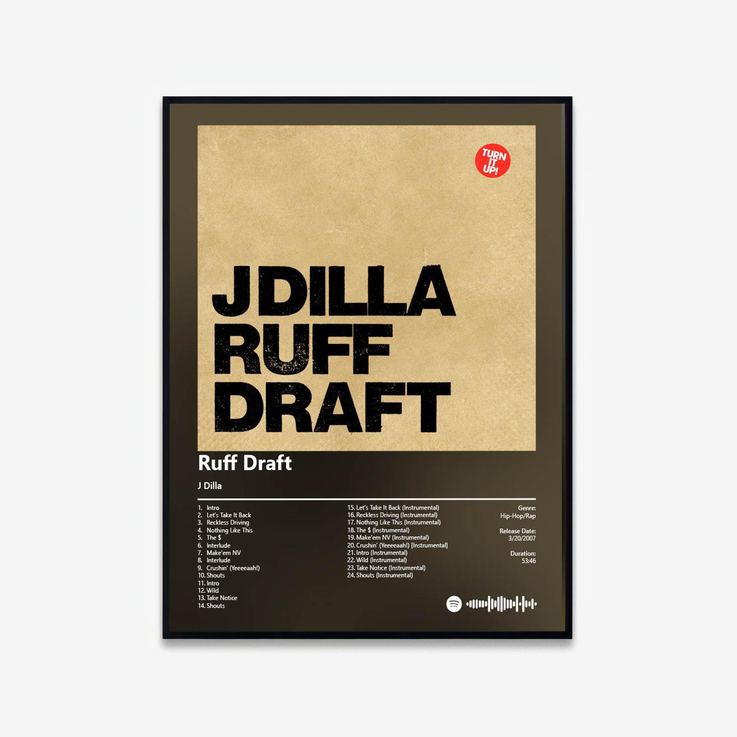 JDILLA RUFF DRAFT ポスター J Dilla Ruff Draft | eBay