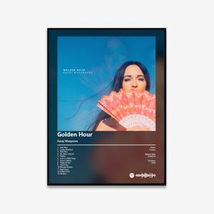 Kacey Musgraves - Golden Hour Album Art Poster | Digital Download | Print | Wall Art
