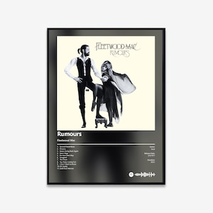 Fleetwood Mac - Rumours Album Art Poster | Digital Download | Print | Wall Art