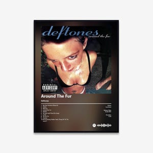 Deftones - Around The Fur Album Art Poster | Digital Download | Print | Wall Art