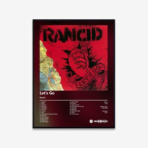 Rancid - Let&#39;s Go Album Art Poster | Digital Download | Print | Wall Art
