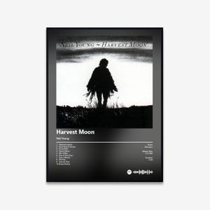 Neil Young - Harvest Moon Album Art Poster | Digital Download | Print | Wall Art