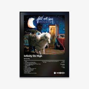 Fall Out Boy - Infinity On High Album Art Poster | Digital Download | Print | Wall Art