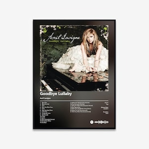 Avril Lavigne - Goodbye Lullaby Album Art Poster | Digital Download | Print | Wall Art
