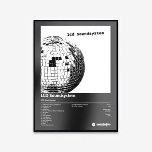 LCD Soundsystem - LCD Soundsystem Album Art Poster | Digital Download | Print | Wall Art