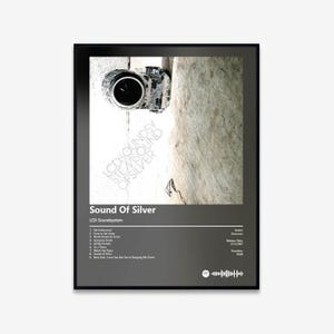 LCD Soundsystem - Sound Of Silver Album Art Poster | Digital Download | Print | Wall Art