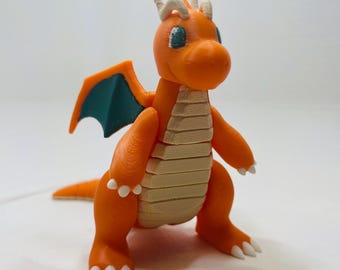 3D-geprint Flexi Dragon-speelgoed