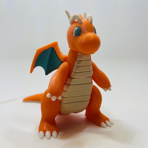 3D Gedruckter Flexi Dragon Spielzeug
