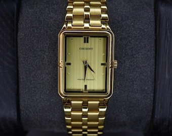 Reloj Orient vintage de 21 mm en excelente estado [QBBK-AO-CS] Unisex