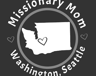 Missionary Mom Car Decal