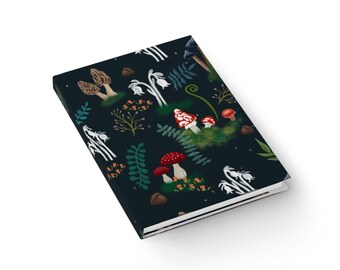 Fairy Tale Fungi Journal - Whimsical Nature Notebook, Writer's Gift