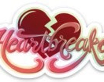 Heartbreaker Holographic Sticker