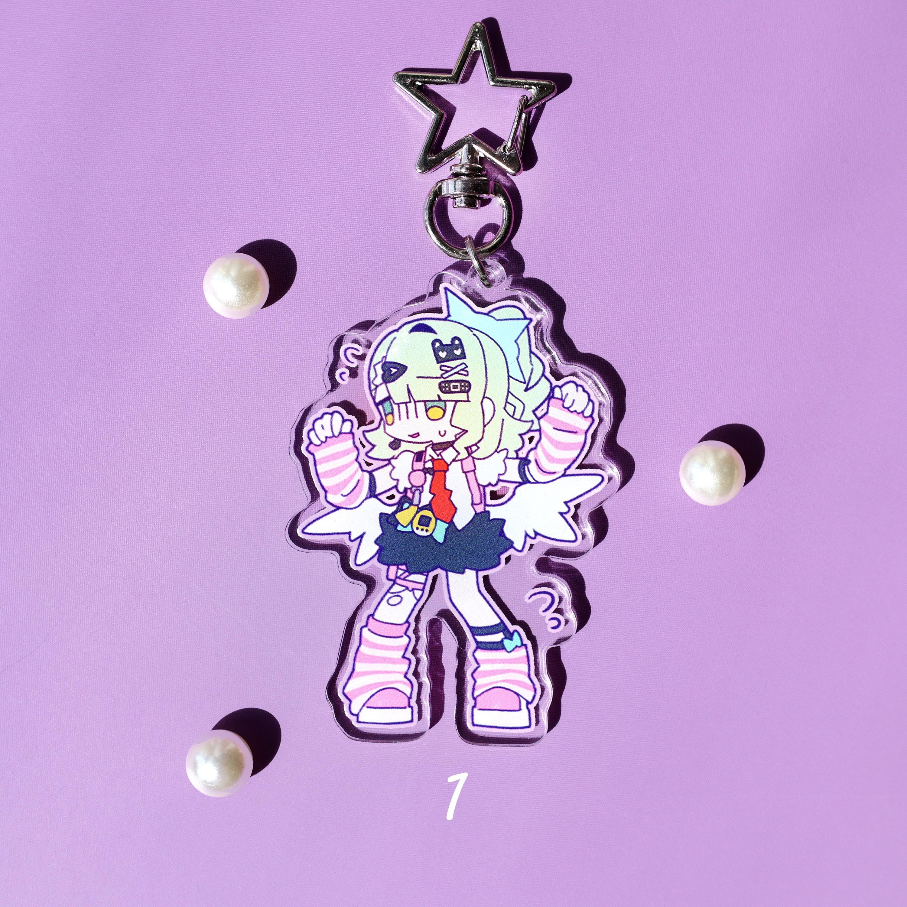 Zenless Zone Zero Dreaming Angel Acrylic Keychain Set! Cute Kawaii