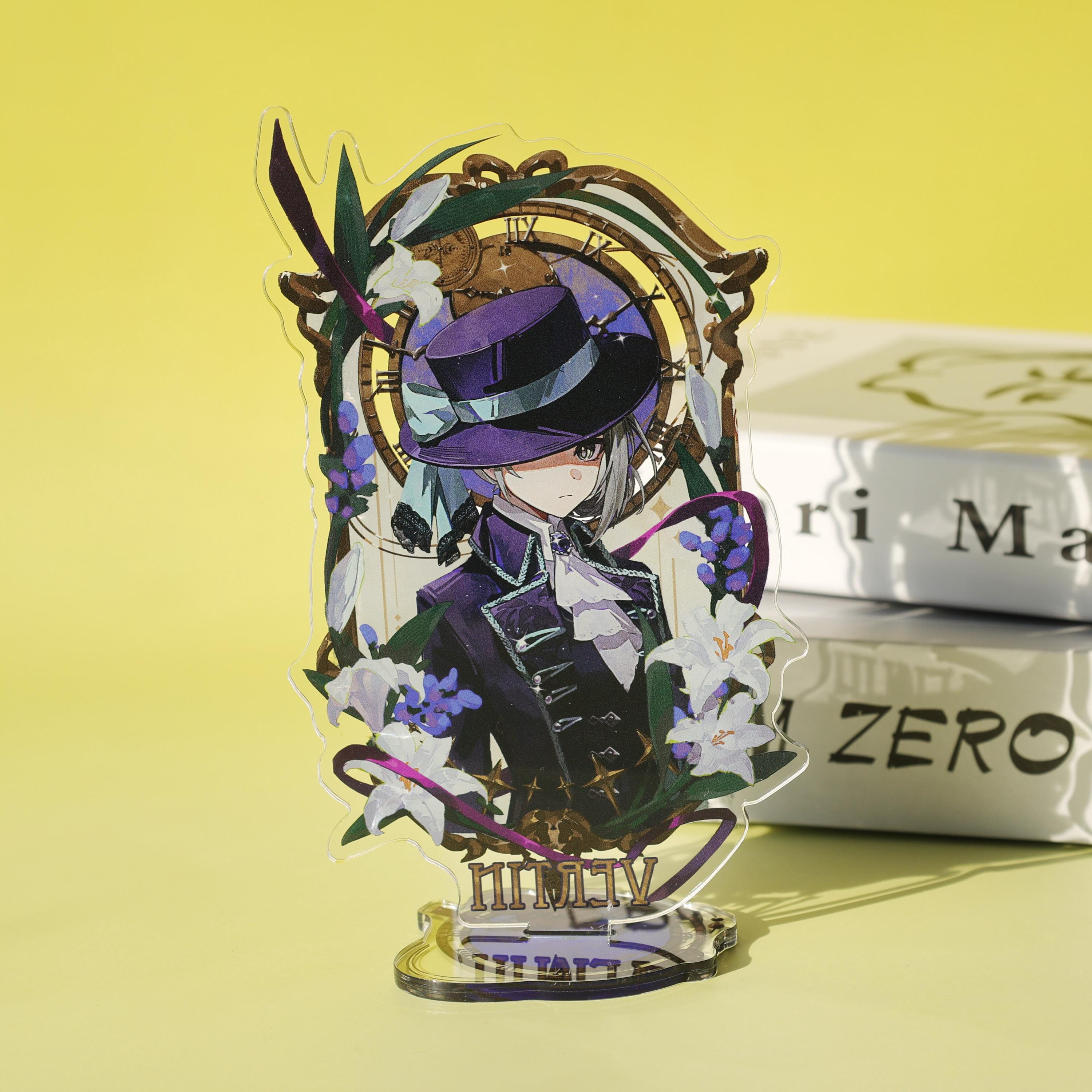 Reverse: 1999 Vertin Acrylic Standee - Holographic Limited Edition