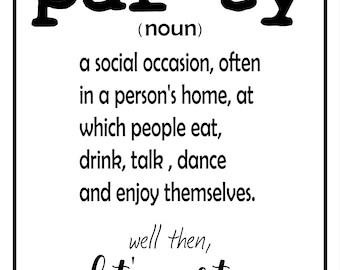 Party sign/digital sign for baby shower, bridal shower, brunch or any occasion party.
