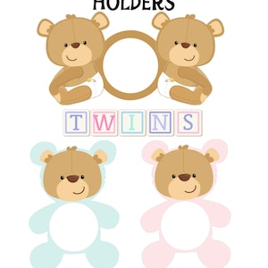 EOS baby shower favors, 12 eos baby shower lip balm holders,eos party favors,eos/perfume favors, trendy party favors, teddy bear EOS holders