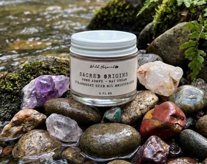 Noon Above Plant Based Strawberry Seed Oil Moisturizing Day Cream: Antioxidant Rich | A, E, C, Ellagic