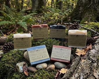 Smoky Mtn. Charcoal Soap Bar: Appalachian Handcrafted All-Natural Cleanse | Cold Processed