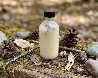 Herbal Makeup Removing Oil Cleanser: Almond, Argan & Avocado - Sacred Origins