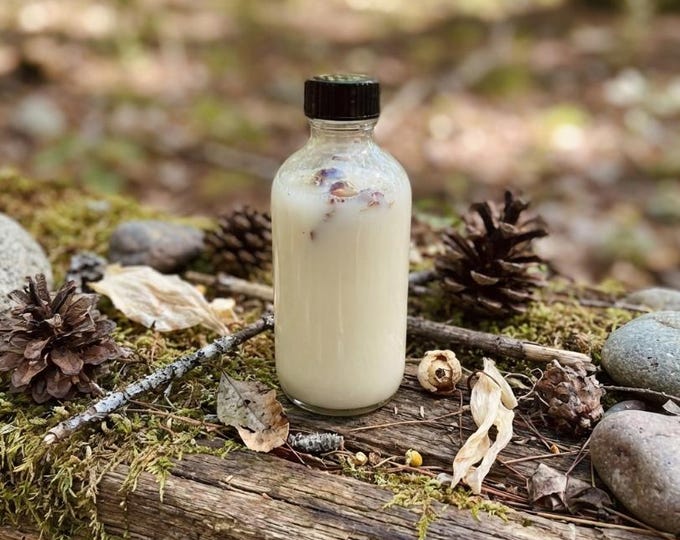 Herbal Makeup Removing Oil Cleanser: Almond, Argan & Avocado - Sacred Origins