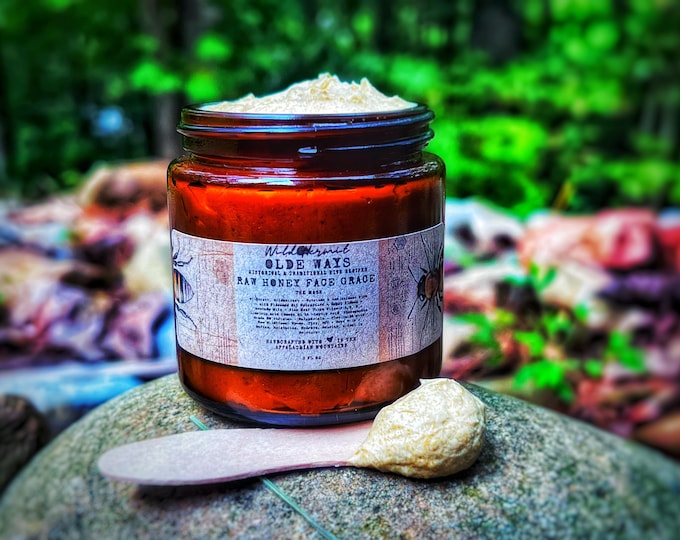 Whipped Honey Face Mask: Organic Carolina Wildflower Honey & Yellow Clay