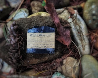Smoky Mtn. Charcoal Soap Bar: Appalachian Handcrafted All-Natural Cleanse | Cold Processed