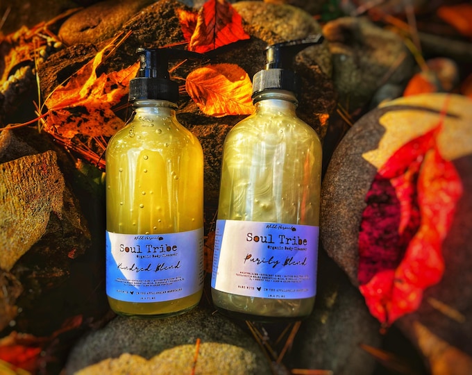 Soul Tribe Goat Milk Body Wash: Organic | For Moisturizing + Hydration | Antioxidant Rich