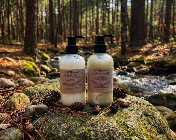 Song of Seeds Shampoo and Conditioner Set | Goat Milk Protein + Prickly Pear Seed Oil